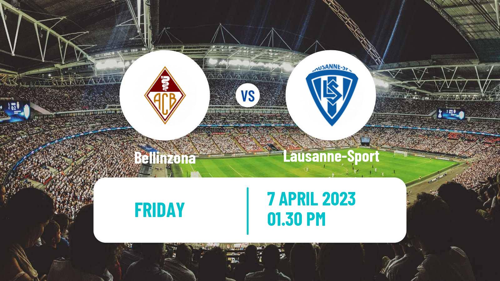 Soccer Swiss Challenge League Bellinzona - Lausanne-Sport