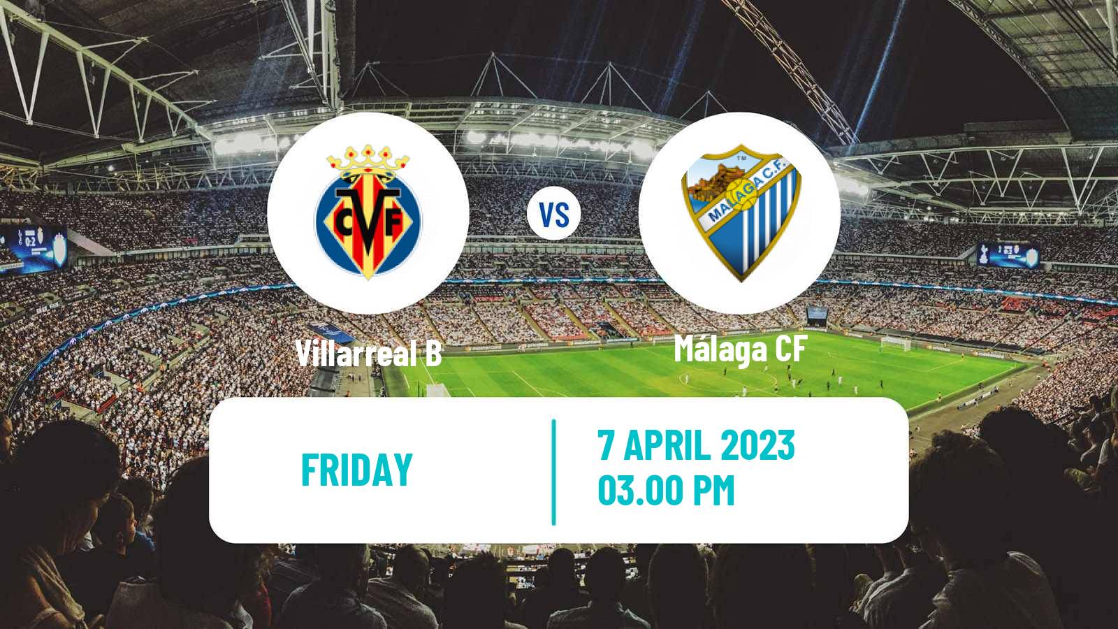 Soccer Spanish LaLiga2 Villarreal B - Málaga