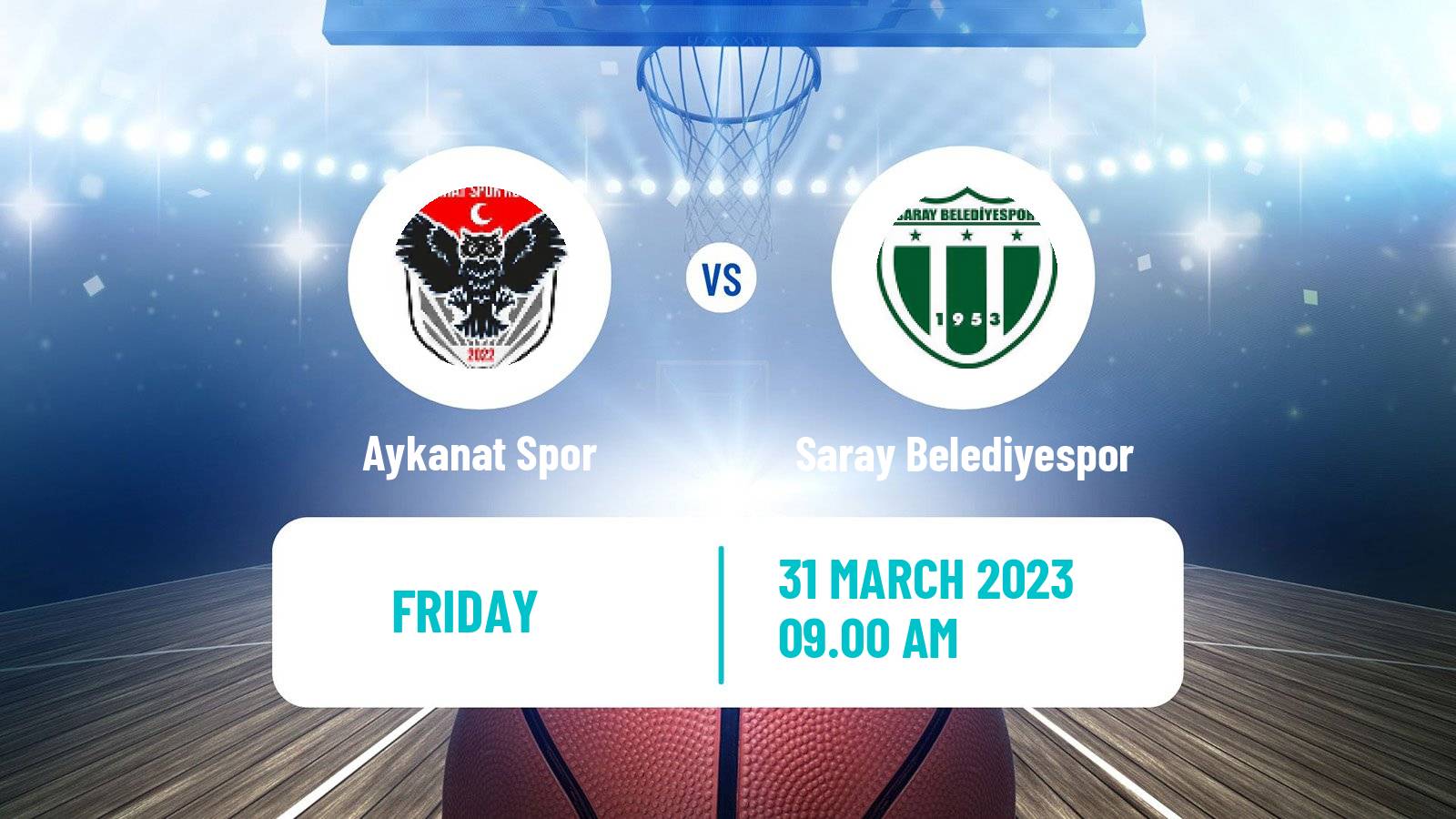 Basketball Turkish TB2L Aykanat Spor - Saray Belediyespor