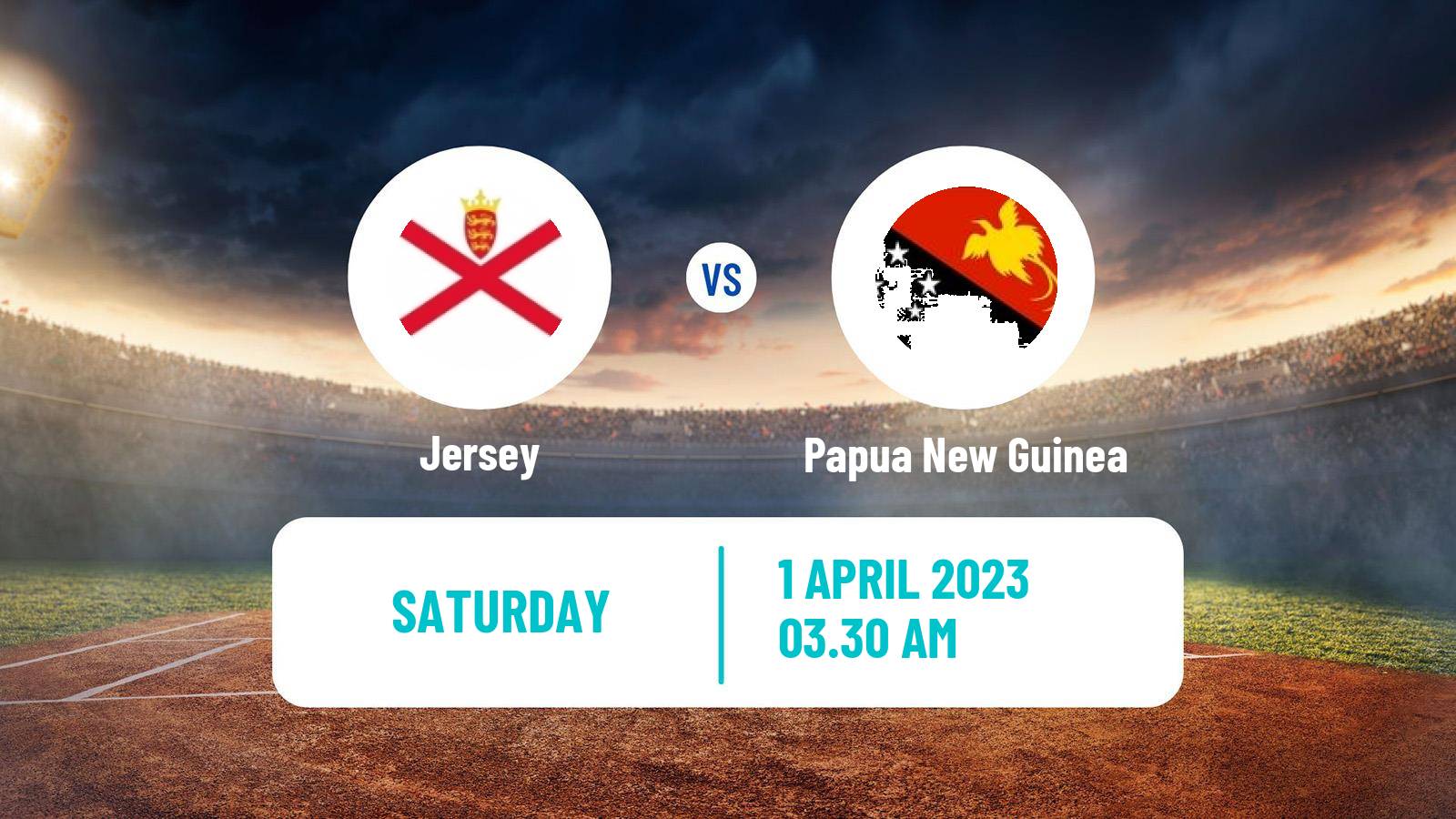 Cricket ICC World Cup Jersey - Papua New Guinea