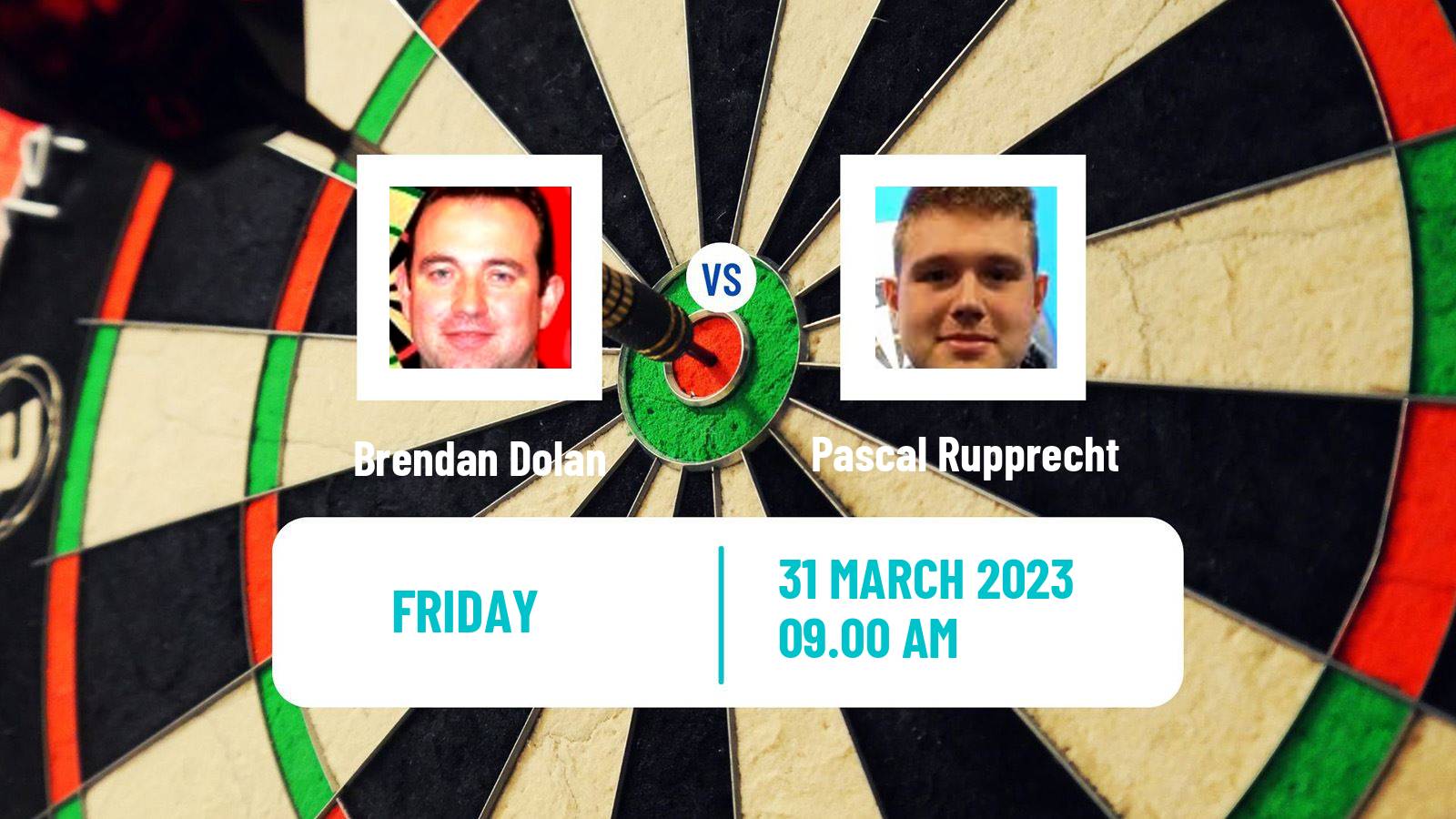 Darts Darts Brendan Dolan - Pascal Rupprecht