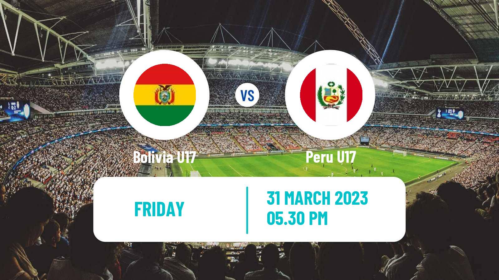 Soccer South American Championship U17 Bolivia U17 - Peru U17