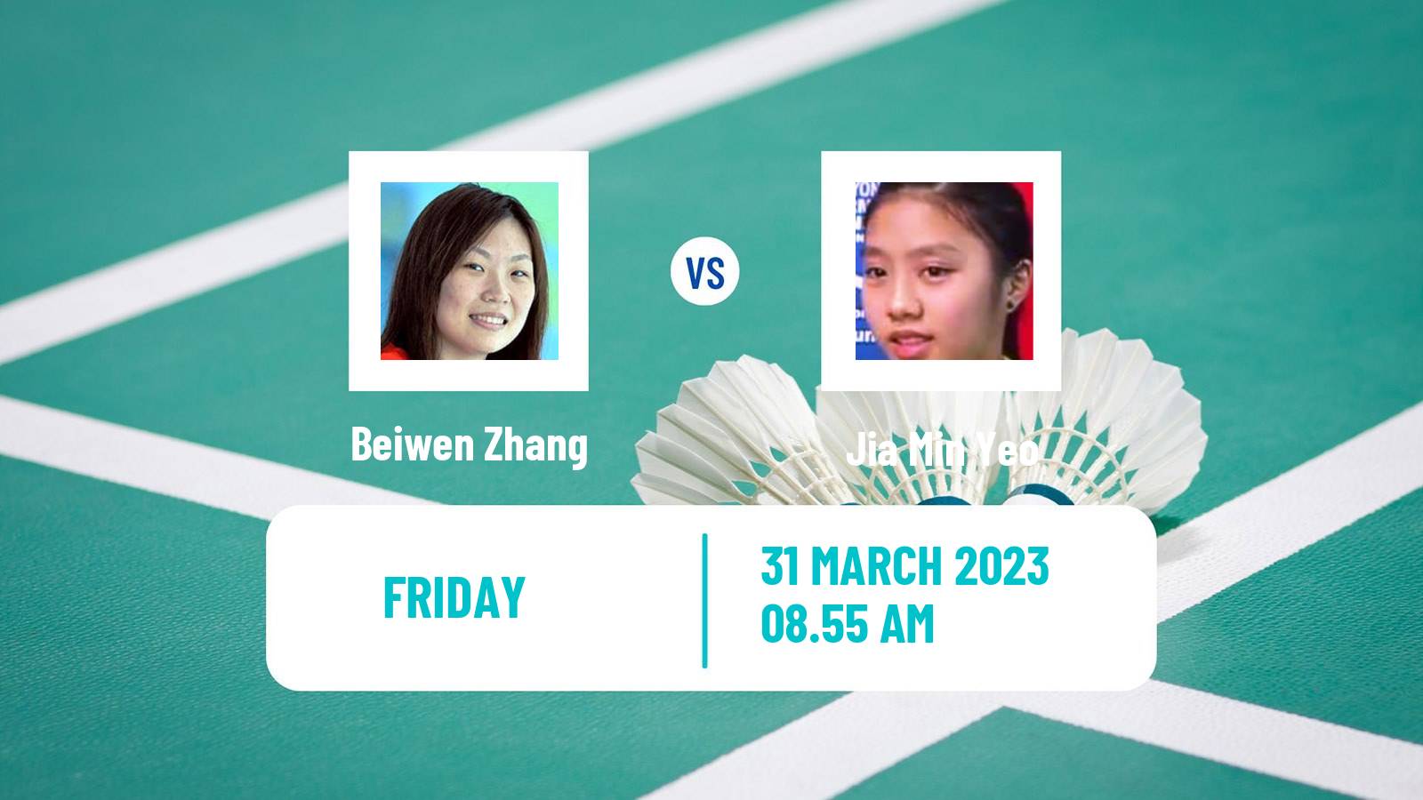 Badminton Badminton Beiwen Zhang - Jia Min Yeo