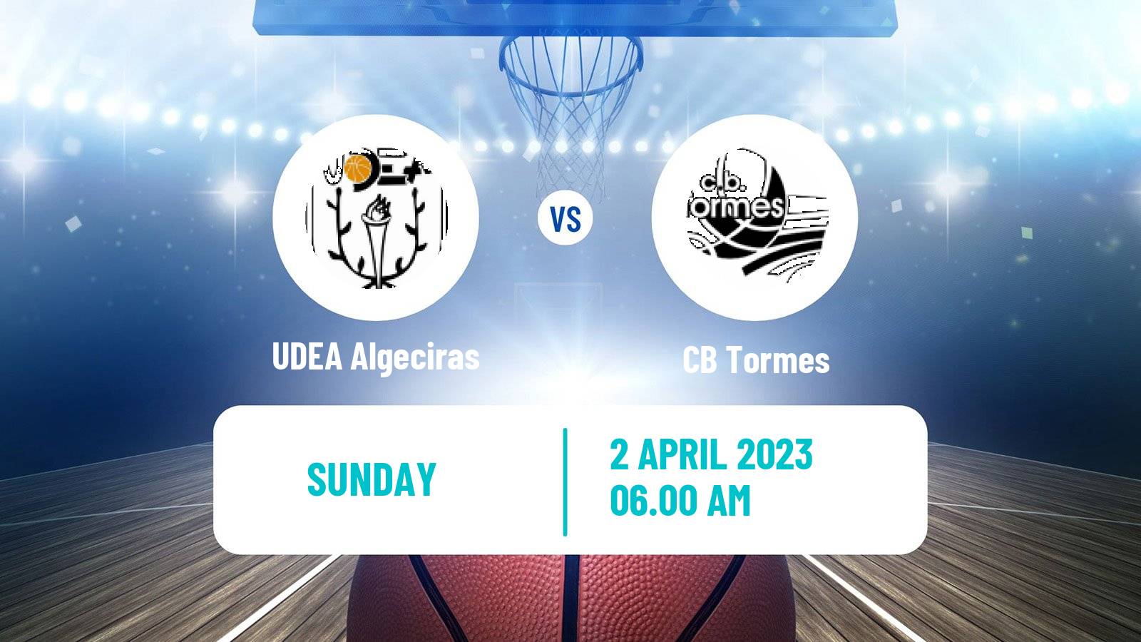 Basketball Spanish LEB Plata UDEA Algeciras - Tormes