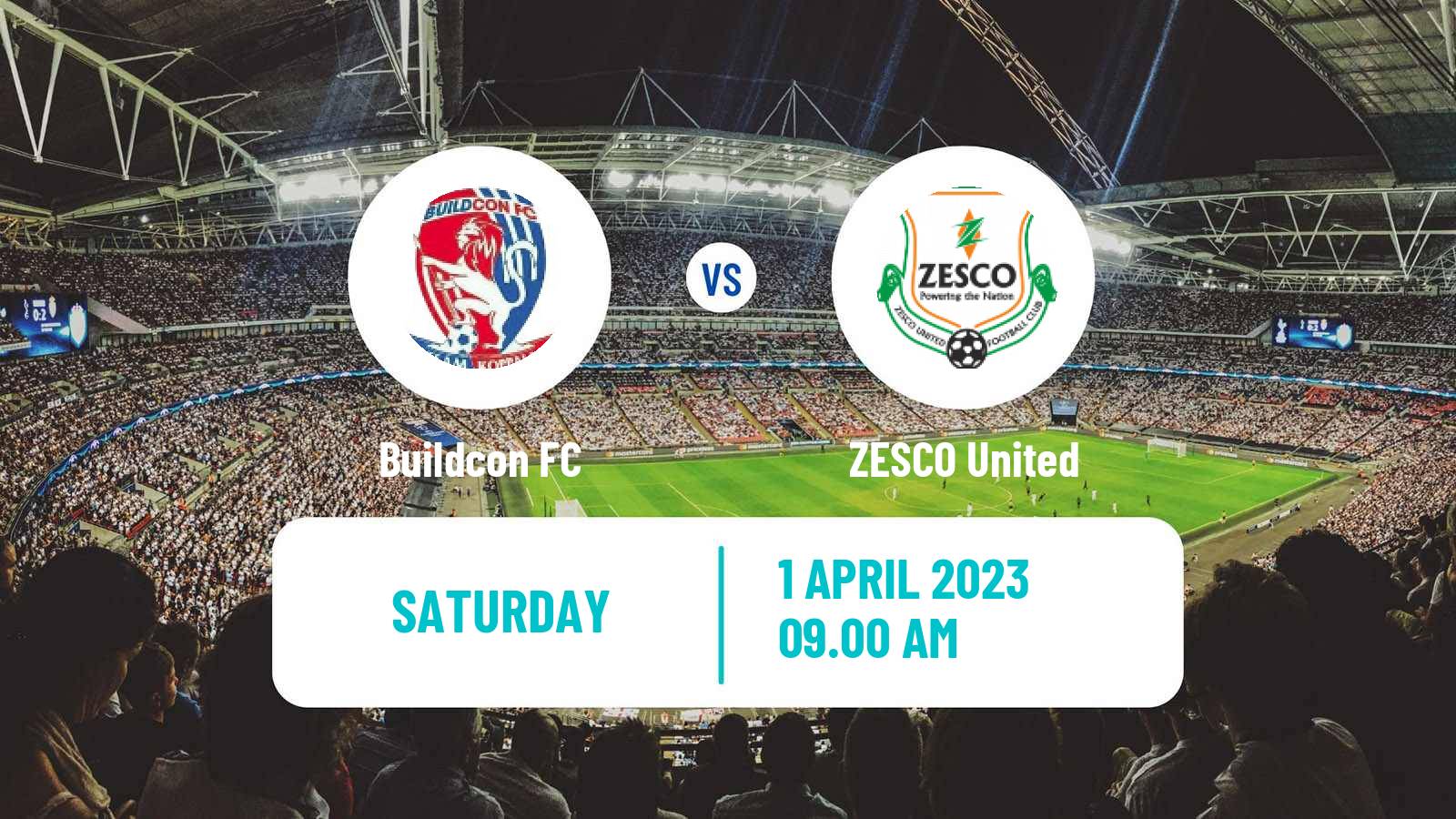 Soccer Zambian Premier League Buildcon - ZESCO United