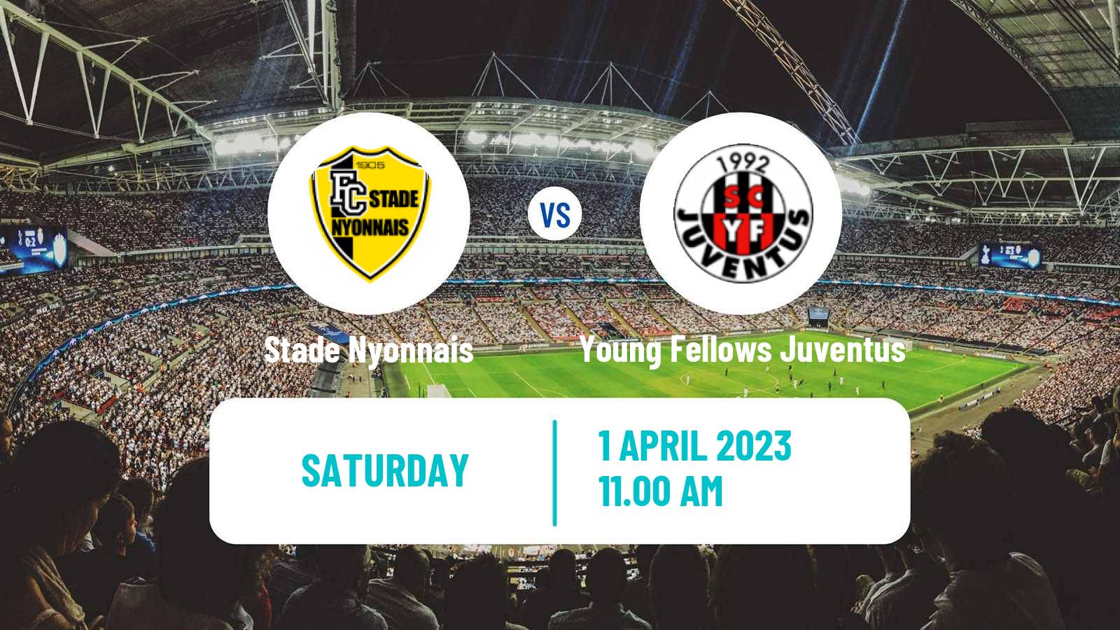 Soccer Swiss Promotion League Stade Nyonnais - Young Fellows Juventus