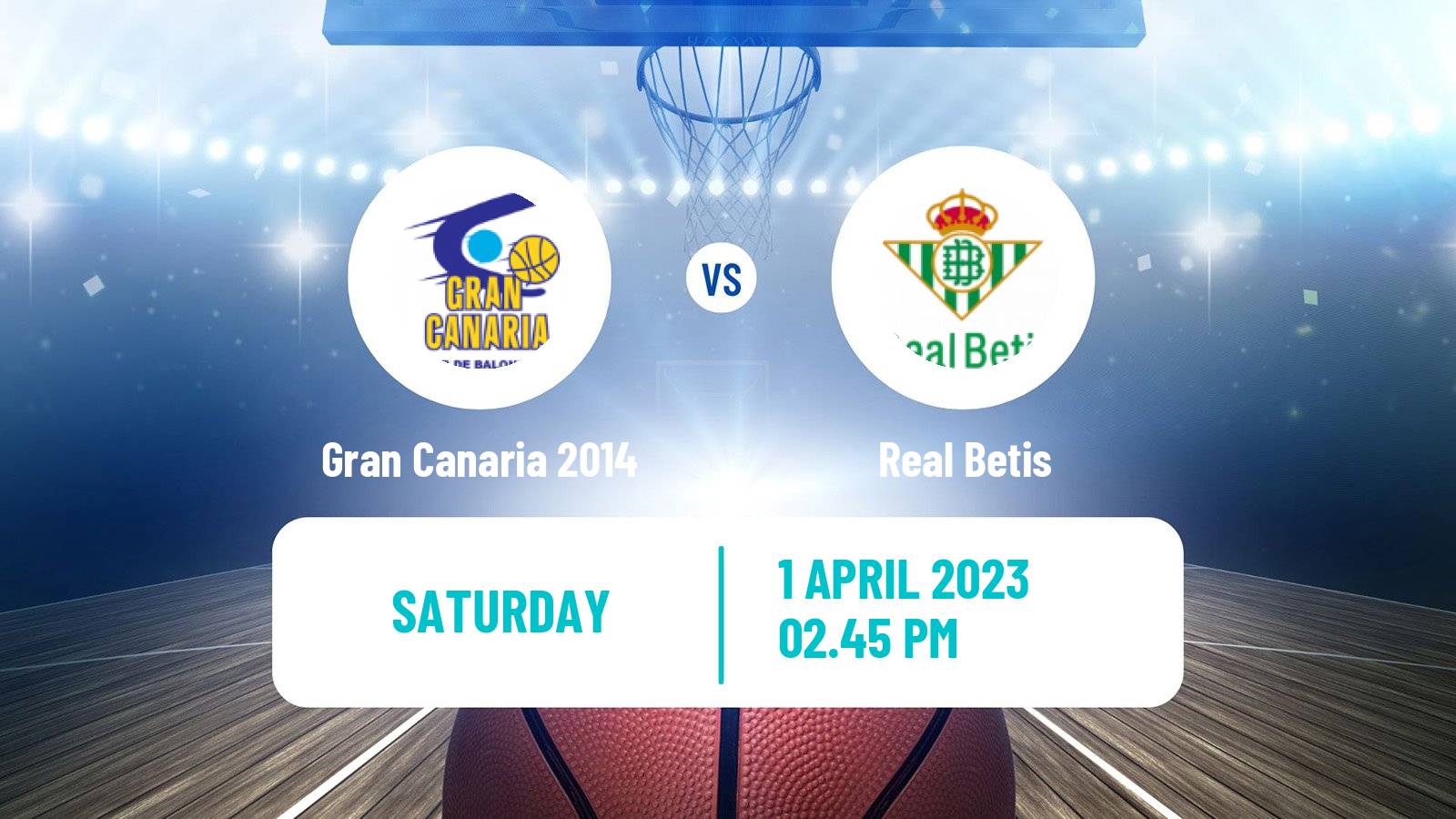 Basketball Spanish ACB League Gran Canaria 2014 - Real Betis