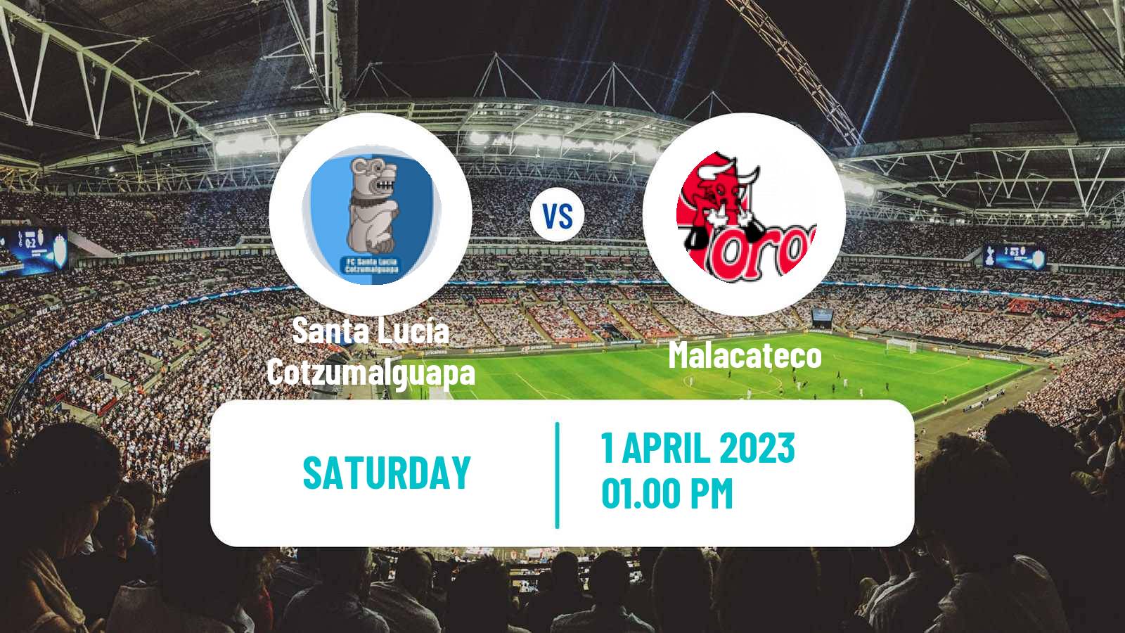 Soccer Guatemala Liga Nacional Santa Lucía Cotzumalguapa - Malacateco