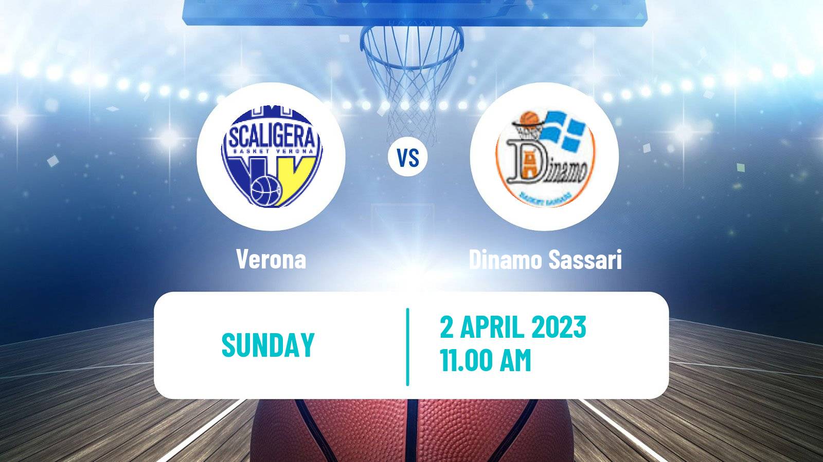 Basketball Italian Lega A Basketball Verona - Dinamo Sassari