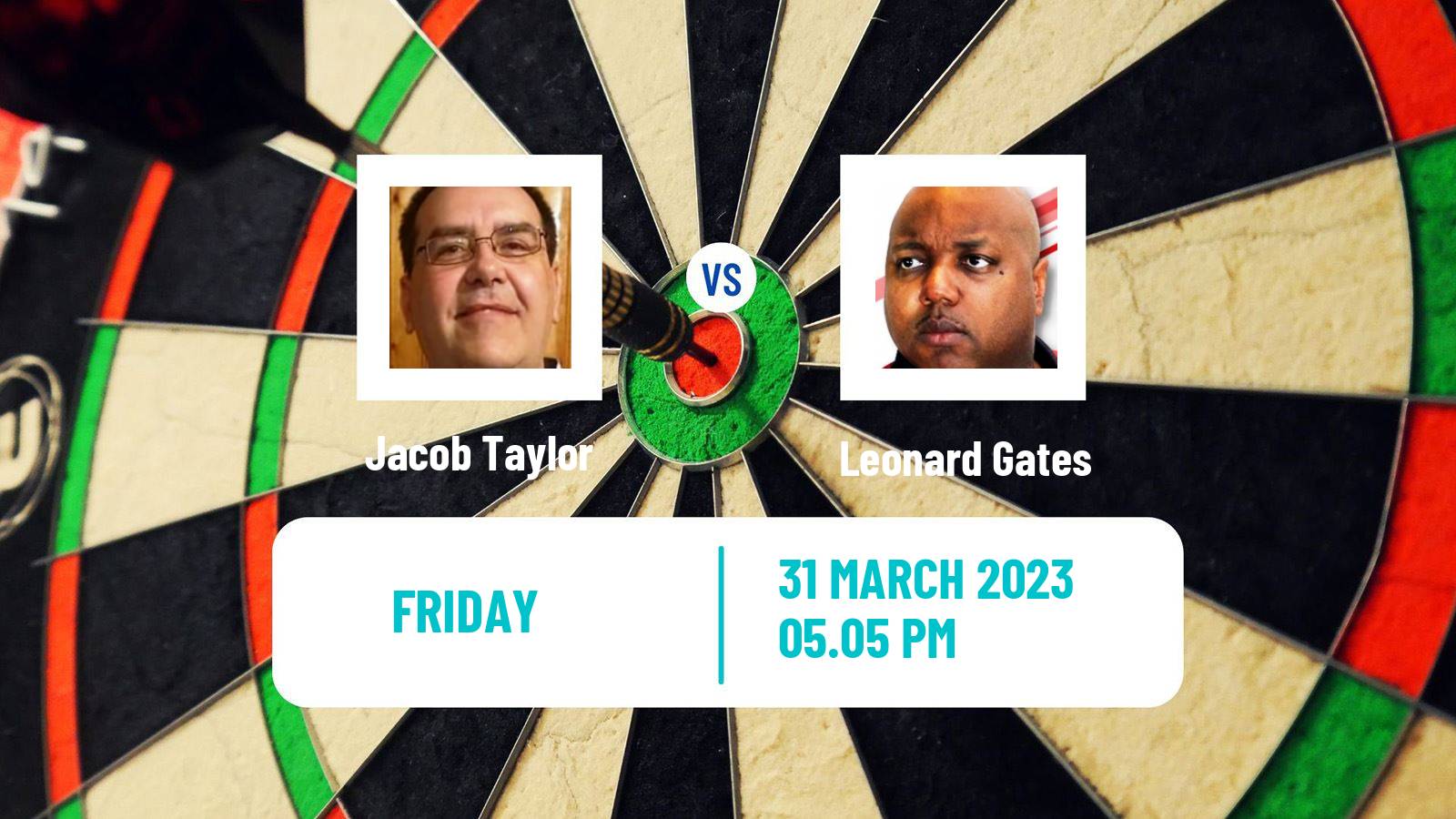 Darts Darts Jacob Taylor - Leonard Gates