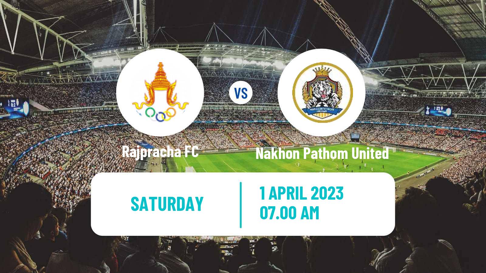 Soccer Thai League 2 Rajpracha - Nakhon Pathom United