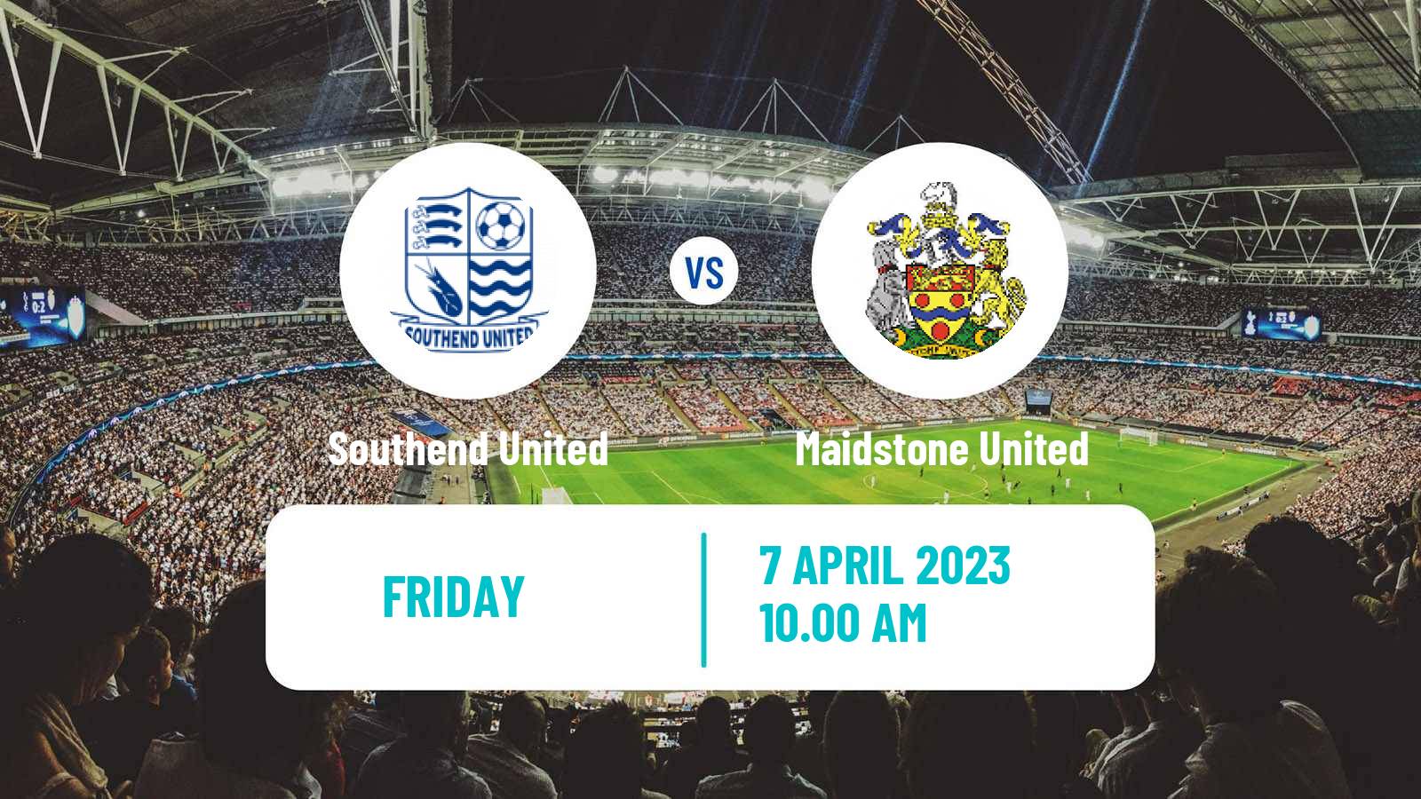 Soccer English National League Southend United - Maidstone United