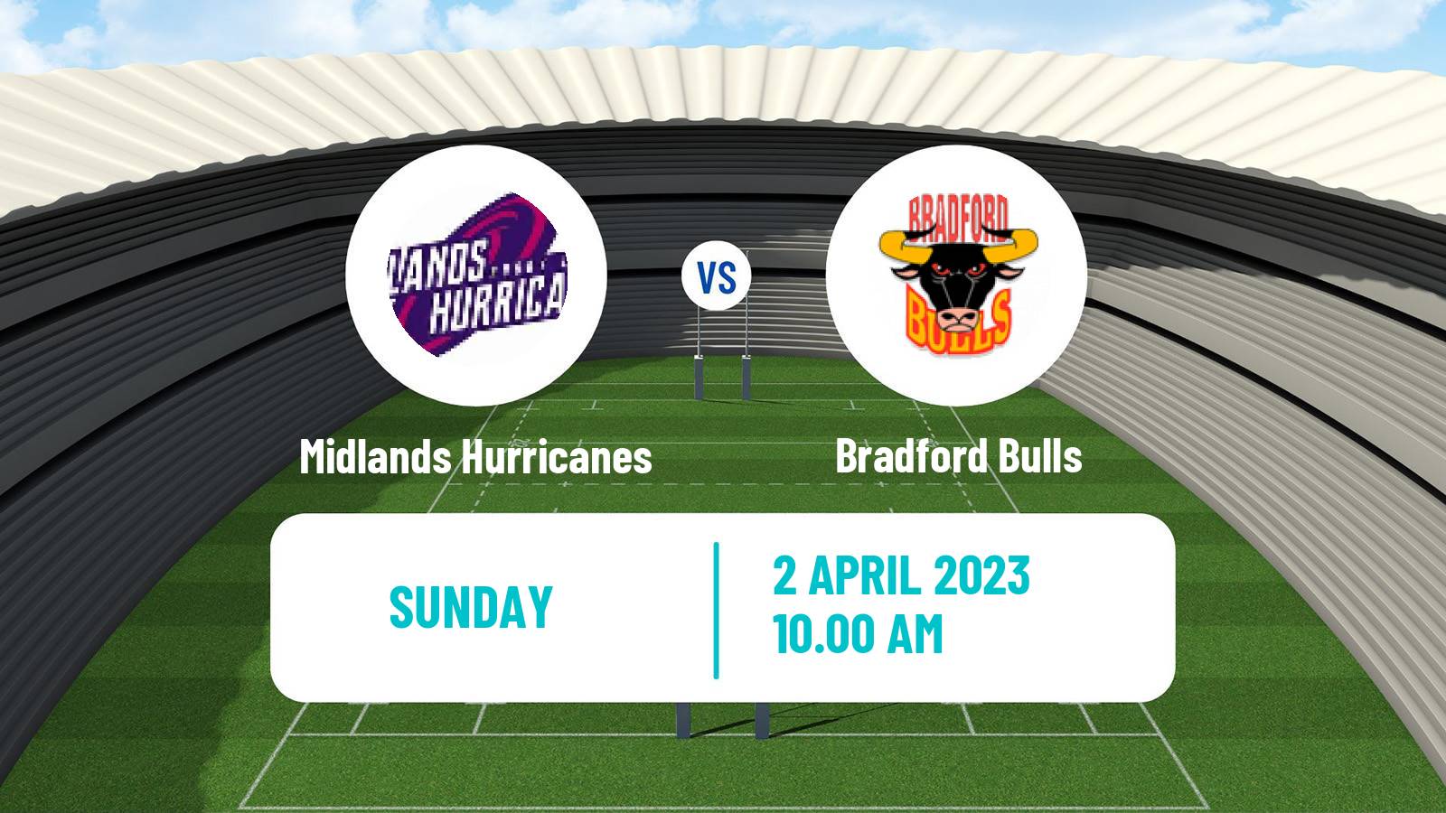 Rugby league Challenge Cup Rugby League Midlands Hurricanes - Bradford Bulls