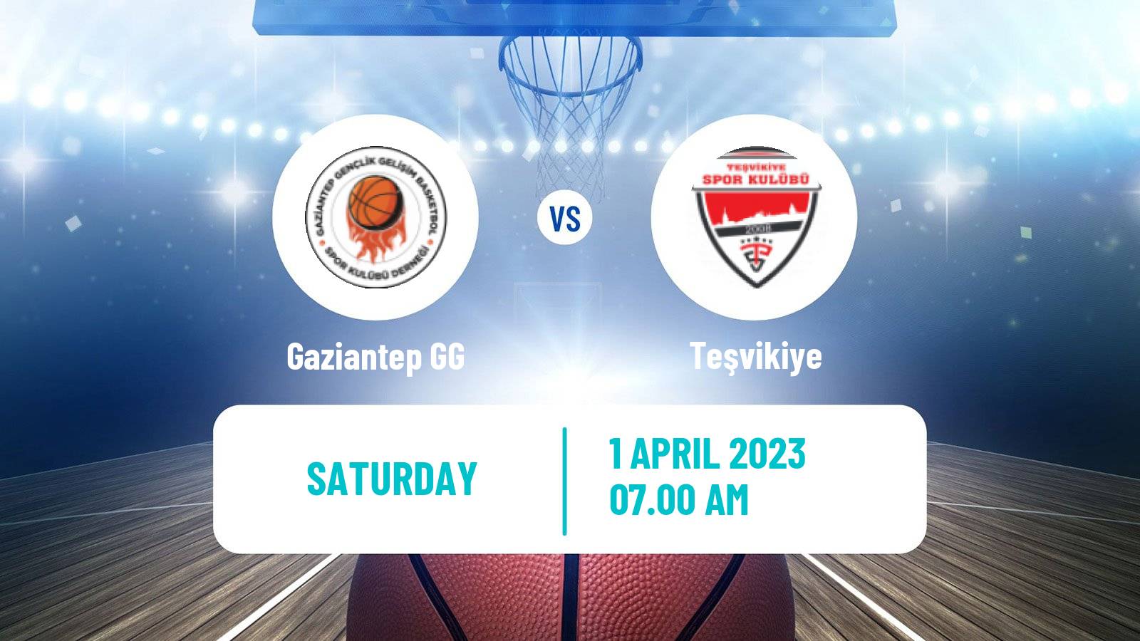 Basketball Turkish TB2L Gaziantep GG - Teşvikiye