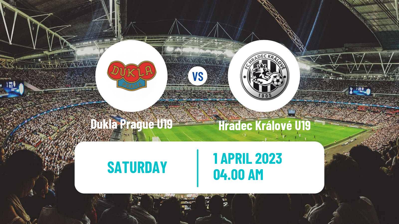 Soccer Czech U19 League Dukla Prague U19 - Hradec Králové U19