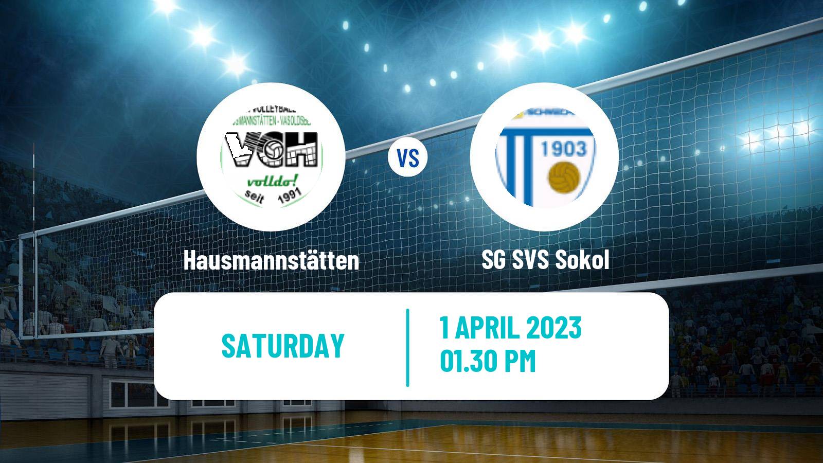 Volleyball Austrian Volley League Hausmannstätten - SG SVS Sokol