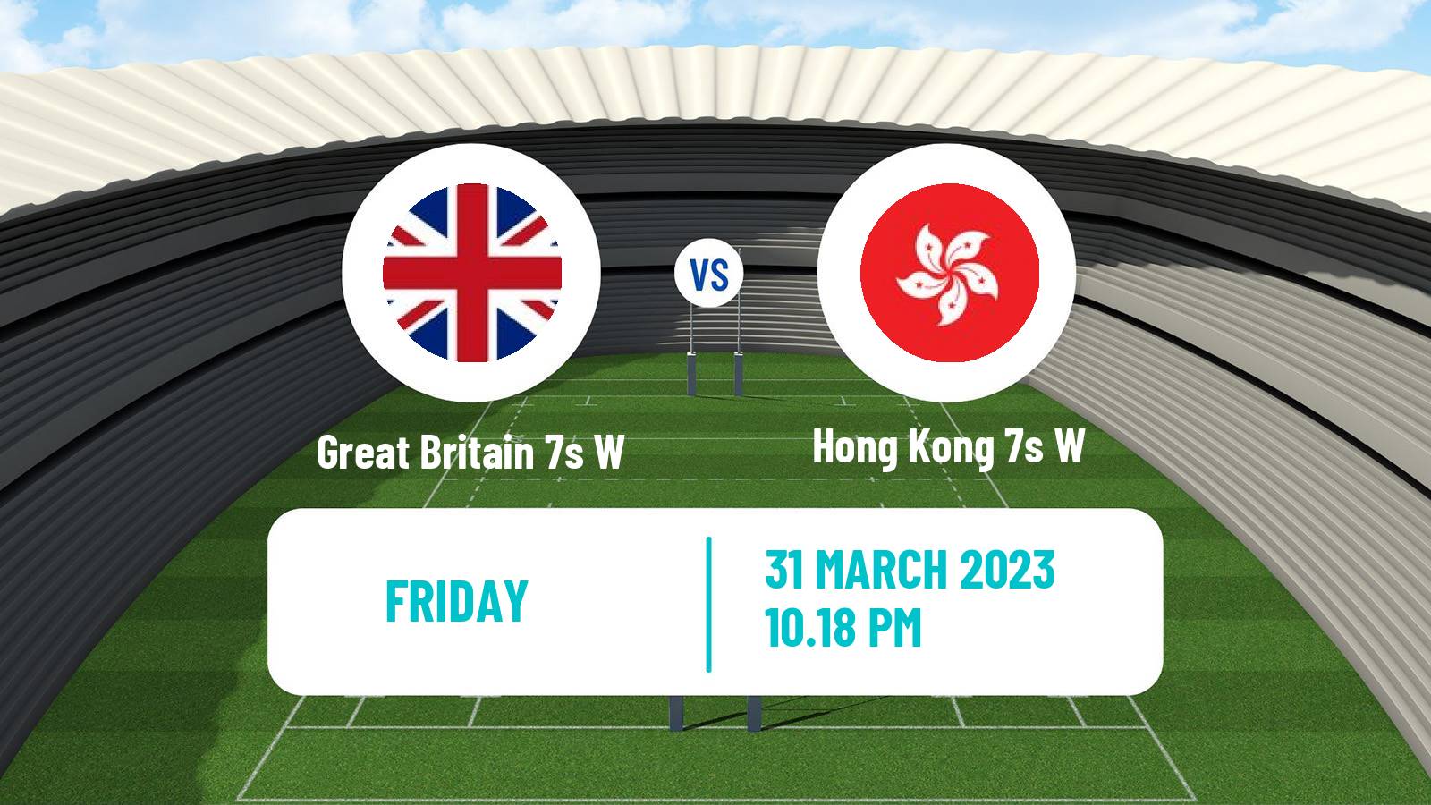 Rugby union Sevens World Series Women - Hong Kong Great Britain 7s W - Hong Kong 7s W