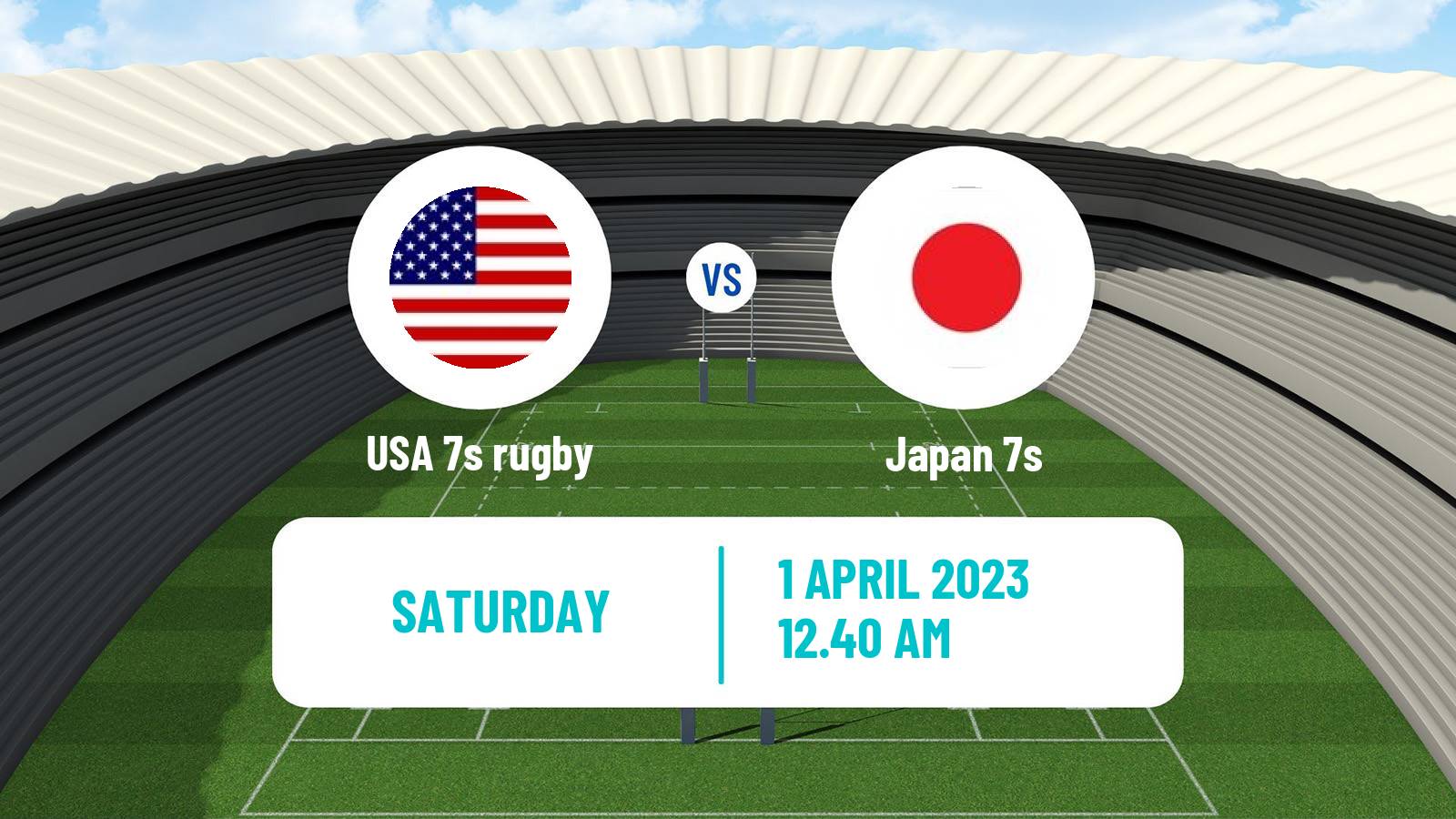 Rugby union Sevens World Series - Hong Kong 2 USA 7s - Japan 7s