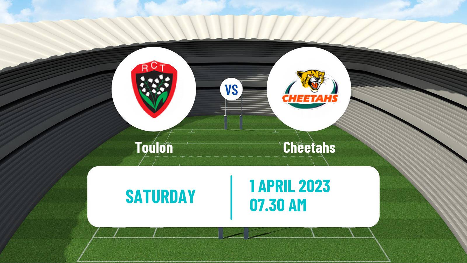 Rugby union Challenge Cup Rugby Toulon - Cheetahs