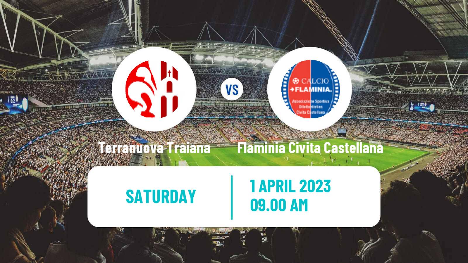 Soccer Italian Serie D - Group E Terranuova Traiana - Flaminia Civita Castellana