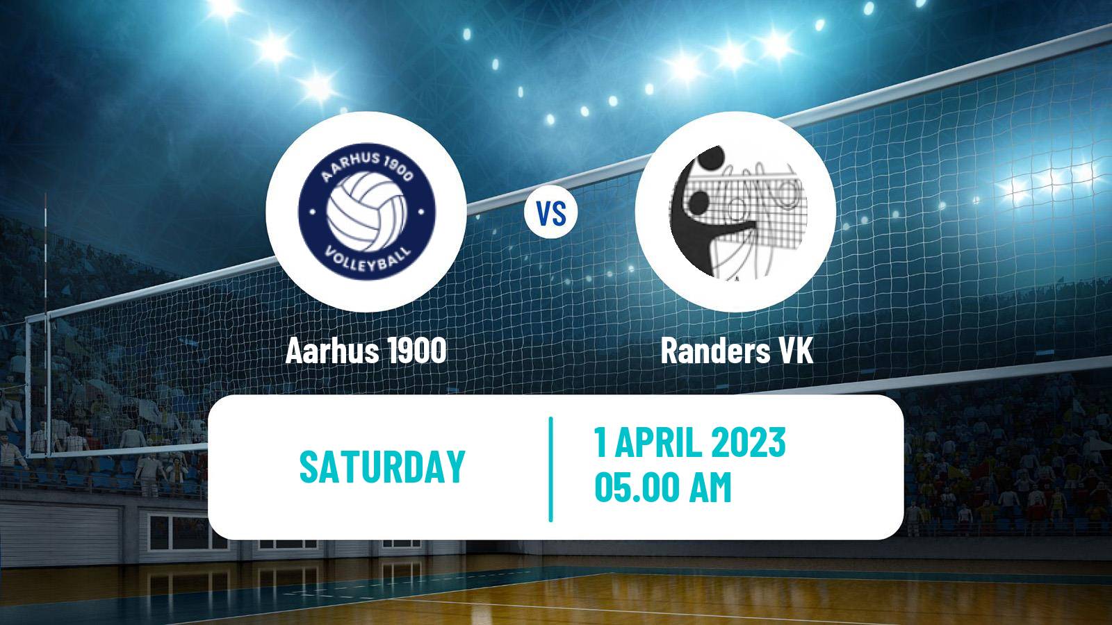 Volleyball Danish 1 Division West Volleyball Aarhus 1900 - Randers