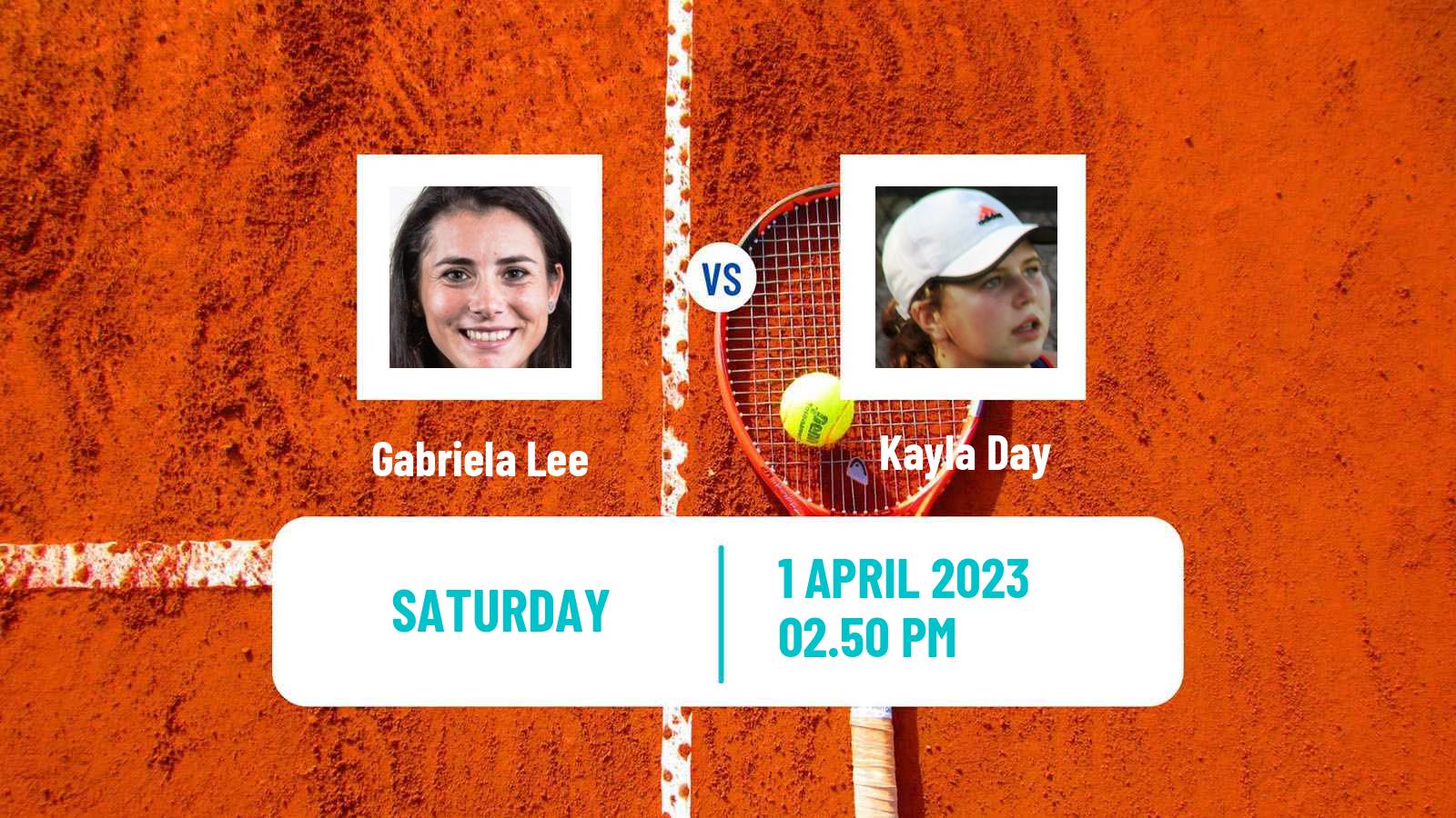 Tennis WTA Charleston Gabriela Lee - Kayla Day