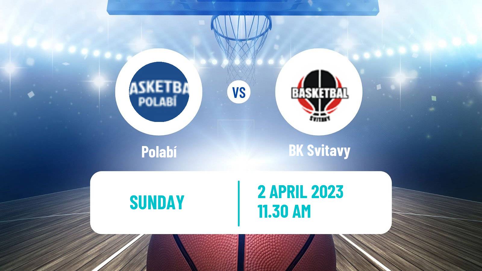 Basketball Czech 1 Liga Basketball Polabí - Svitavy