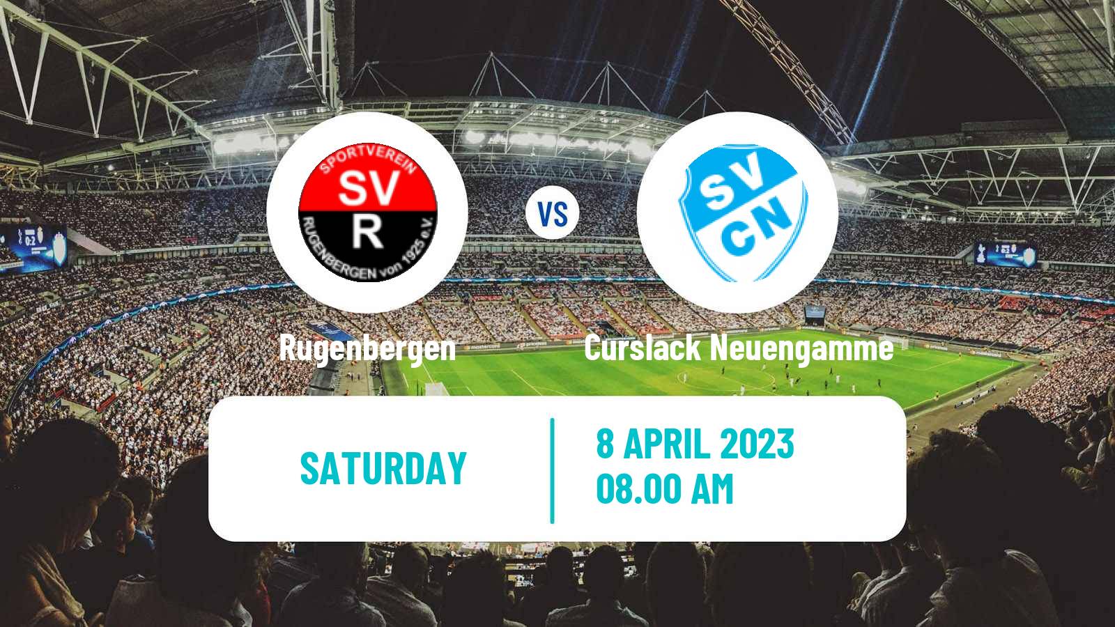 Soccer German Oberliga Hamburg Rugenbergen - Curslack Neuengamme