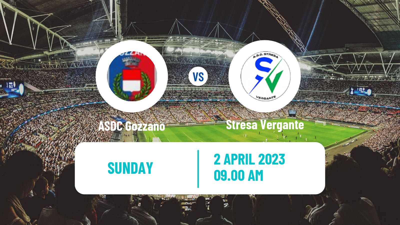 Soccer Italian Serie D - Group A Gozzano - Stresa Vergante
