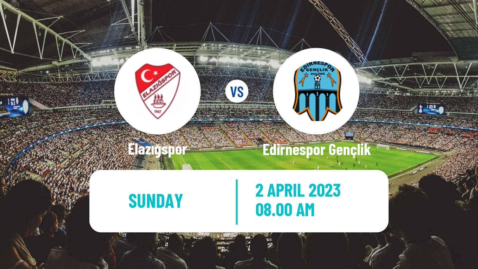 Soccer Turkish 3 Lig Group 1 Elazığspor - Edirnespor Gençlik