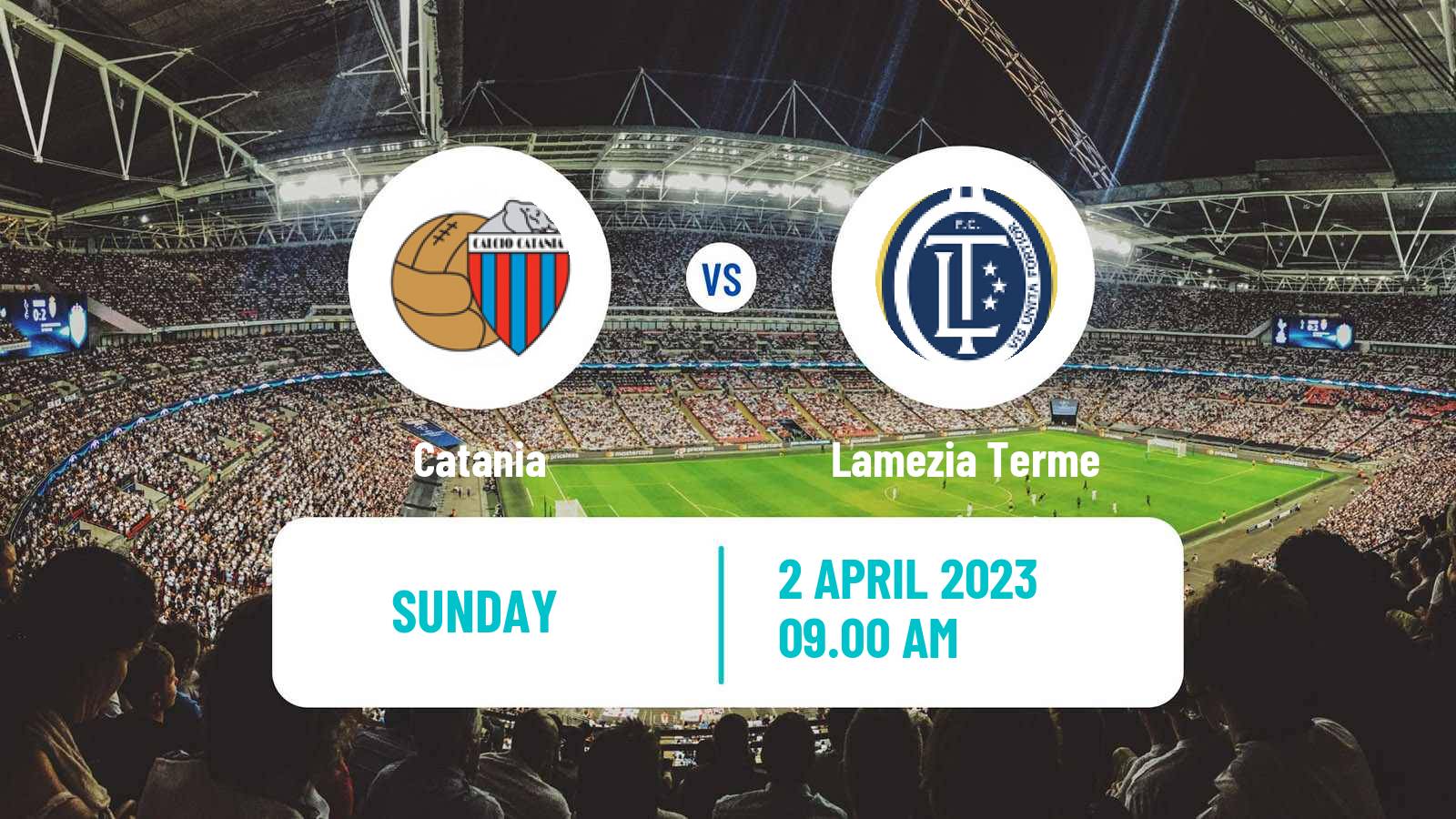 Soccer Italian Serie D - Group I Catania - Lamezia Terme