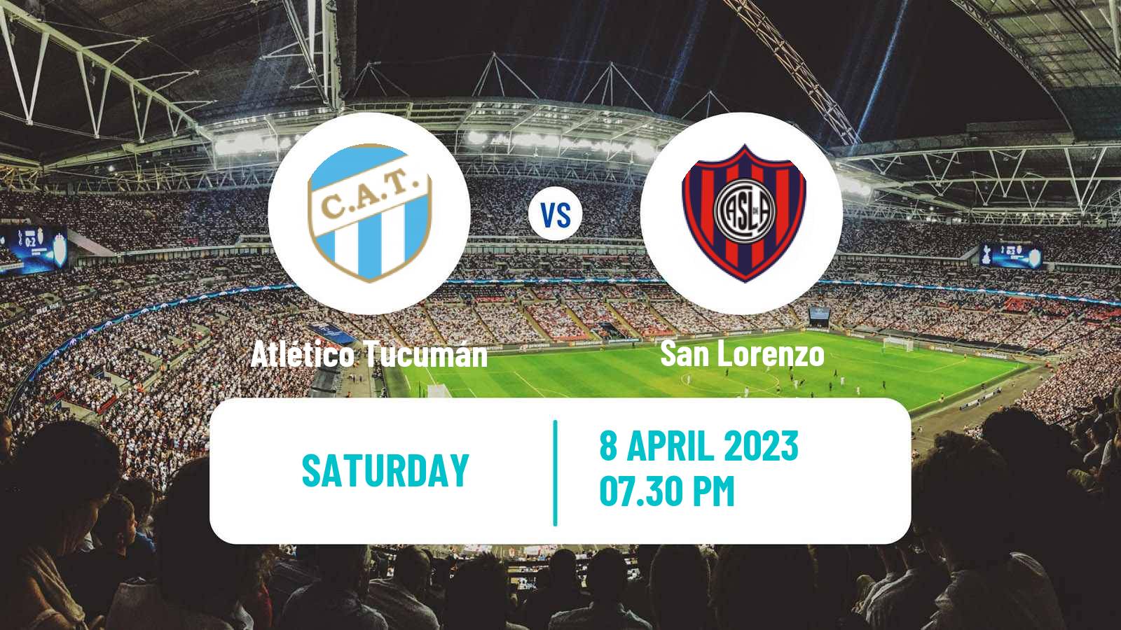 Soccer Argentinian Liga Profesional Atlético Tucumán - San Lorenzo