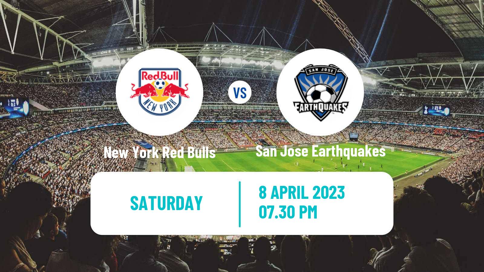 Soccer MLS New York Red Bulls - San Jose Earthquakes