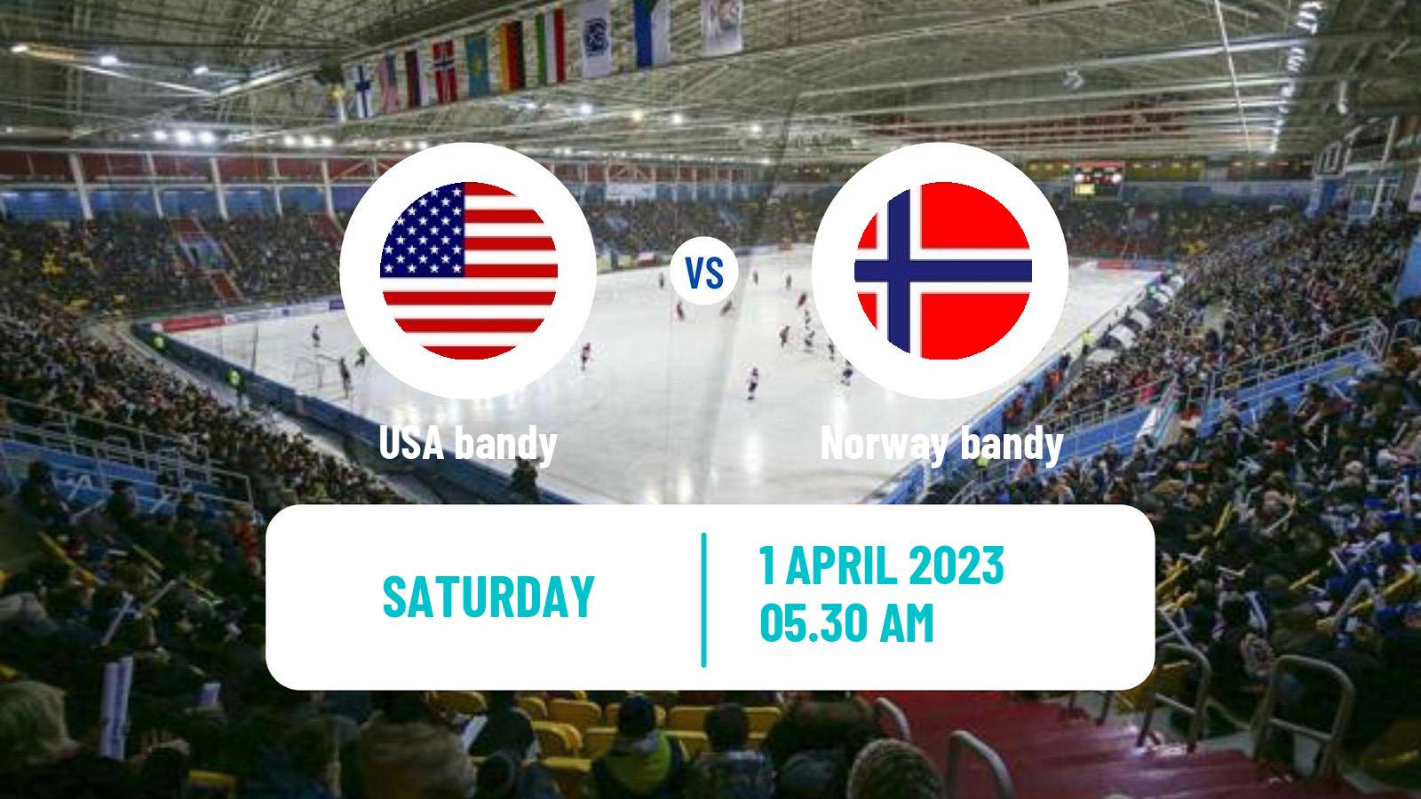 Bandy Bandy World Championship USA - Norway