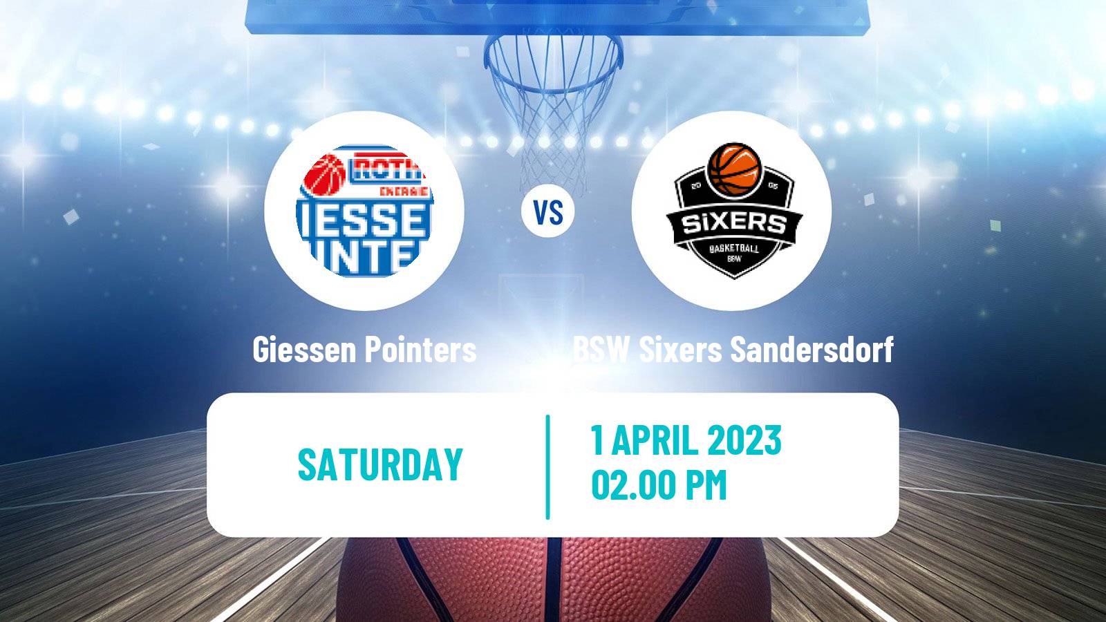 Basketball German Pro B Basketball Giessen Pointers - BSW Sixers Sandersdorf