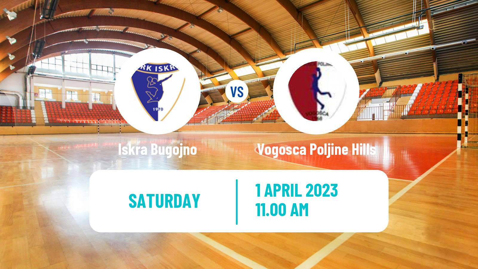 Handball Bosnian Premijer Liga Handball Iskra Bugojno - Vogosca Poljine Hills