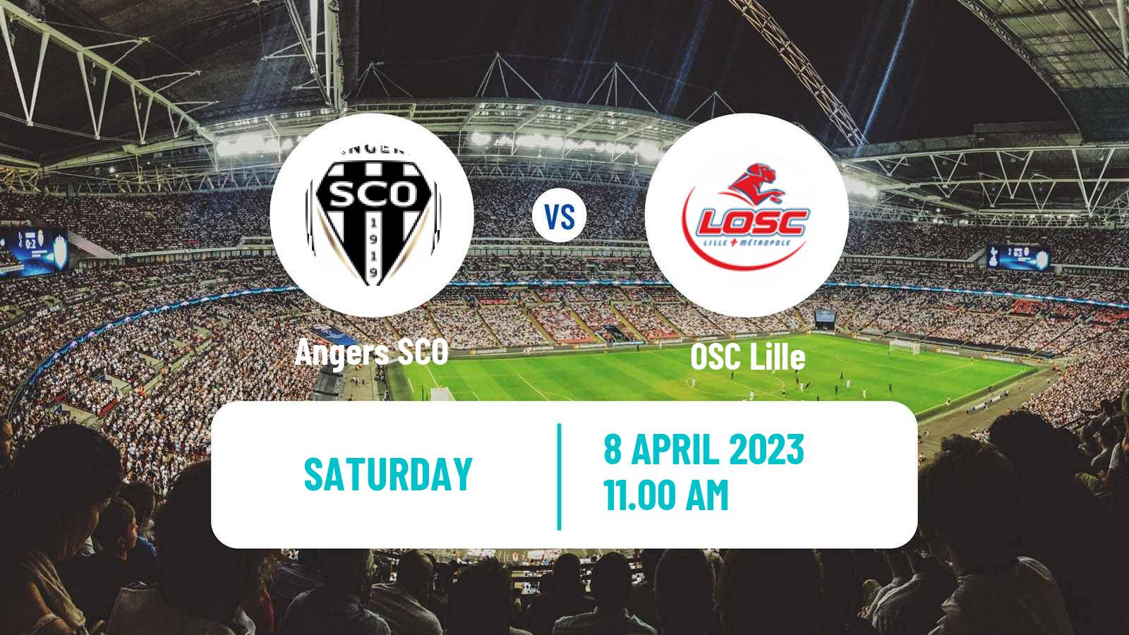 Soccer French Ligue 1 Angers - Lille
