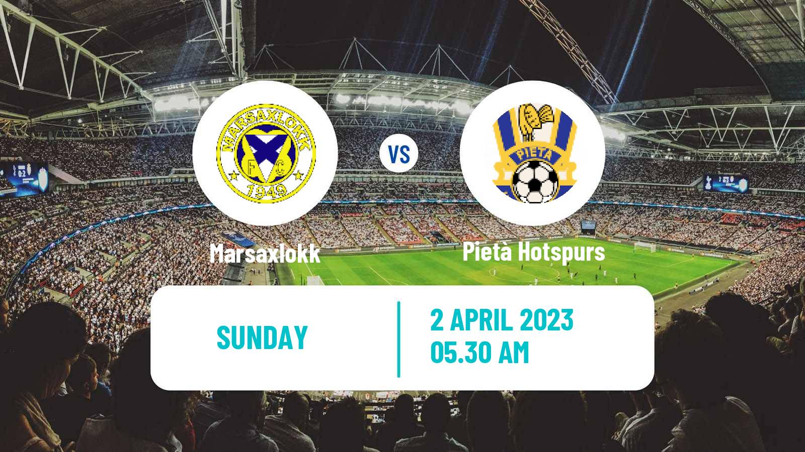 Soccer Maltese Premier League Marsaxlokk - Pietà Hotspurs