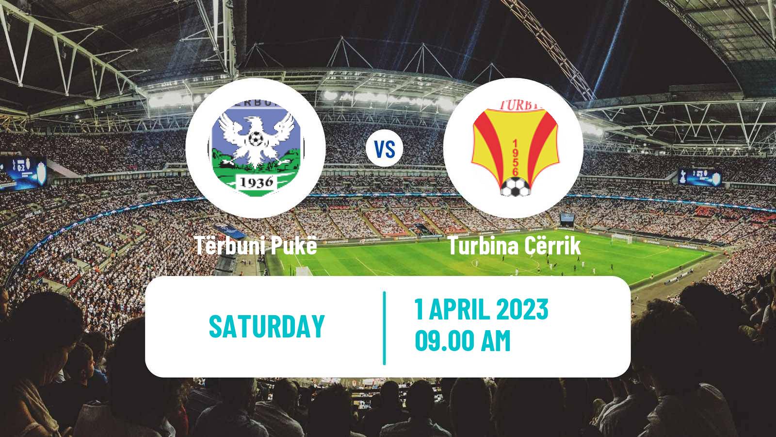 Soccer Albanian First Division Tërbuni Pukë - Turbina Cërrik