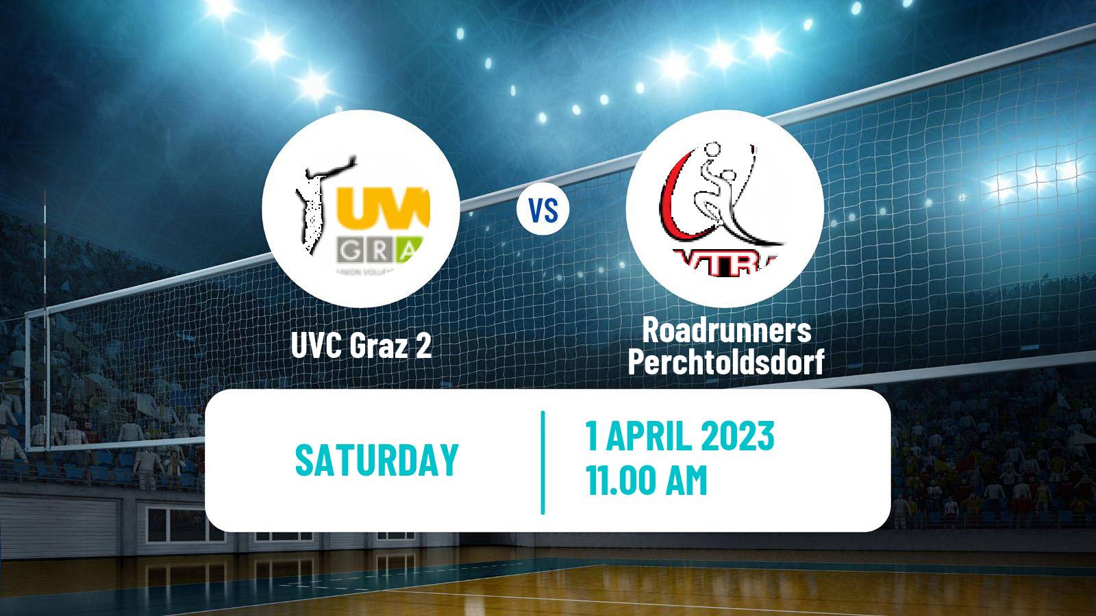 Volleyball Austrian 2 Bundesliga Volleyball UVC Graz 2 - Roadrunners Perchtoldsdorf