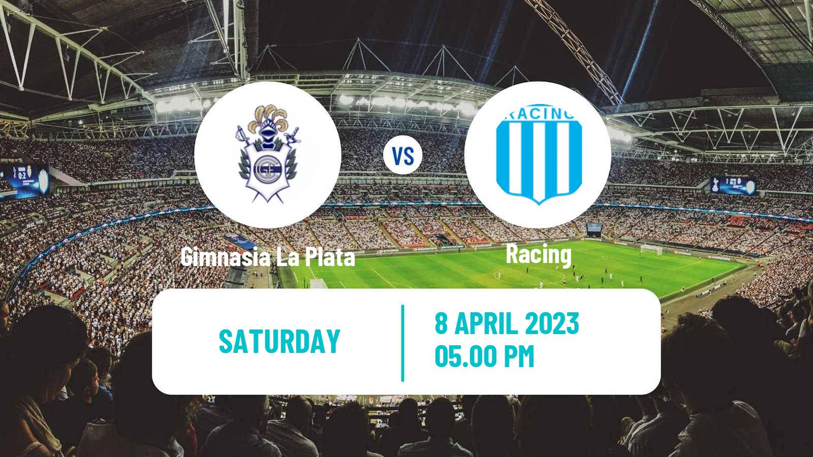 Soccer Argentinian Liga Profesional Gimnasia La Plata - Racing