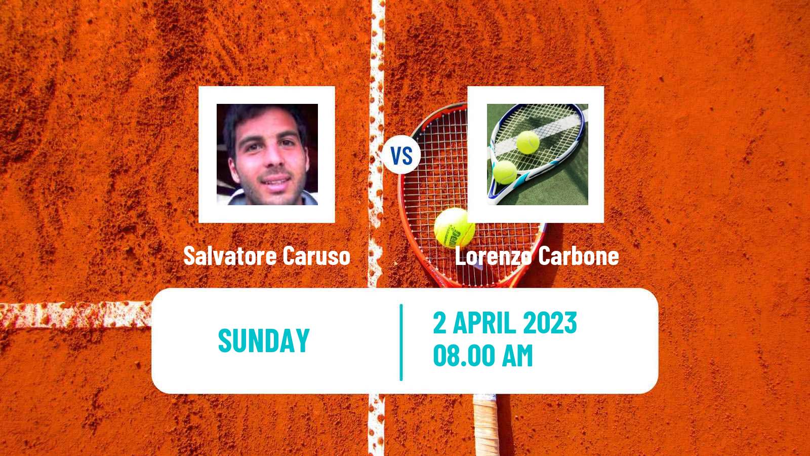 Tennis ATP Challenger Salvatore Caruso - Lorenzo Carbone