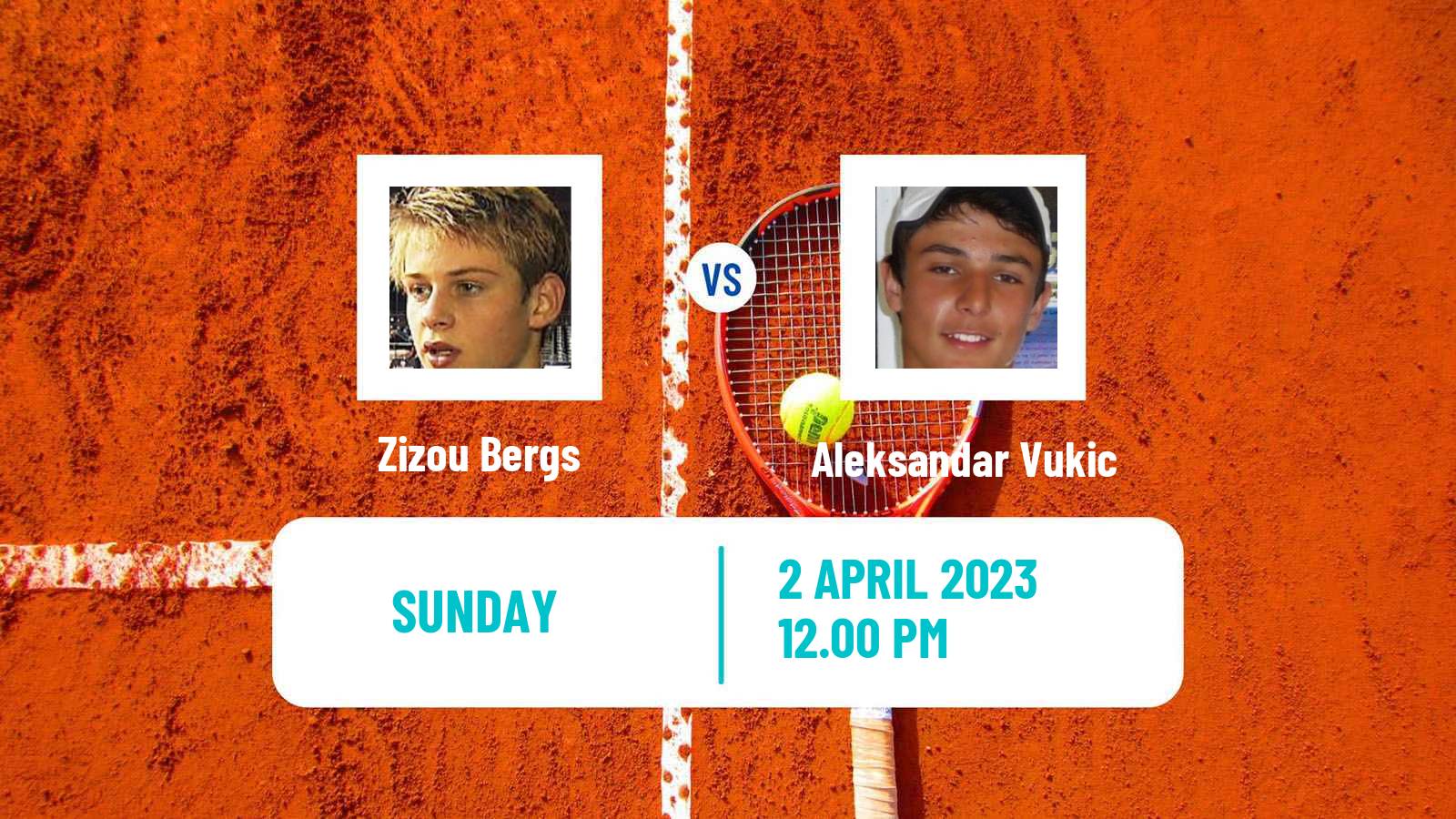 Tennis ATP Houston Zizou Bergs - Aleksandar Vukic