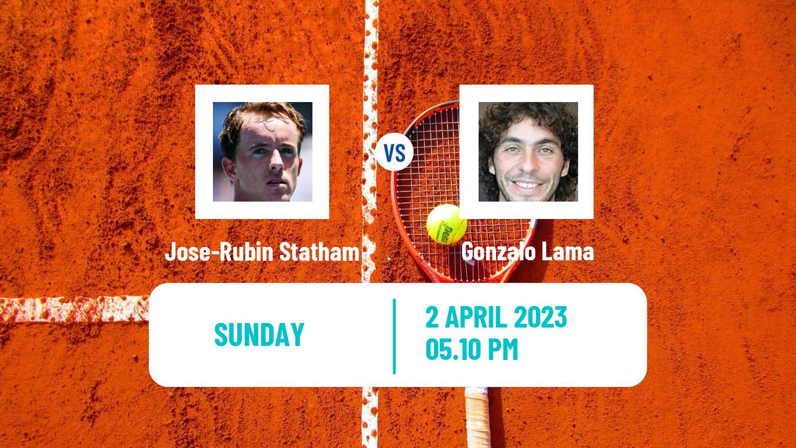 Tennis ATP Challenger Jose-Rubin Statham - Gonzalo Lama