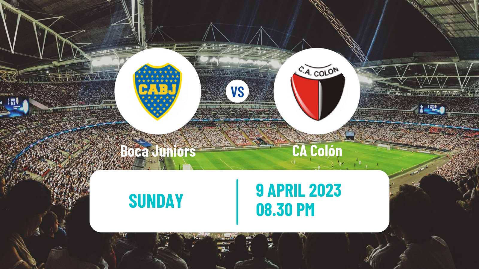 Soccer Argentinian Liga Profesional Boca Juniors - Colón