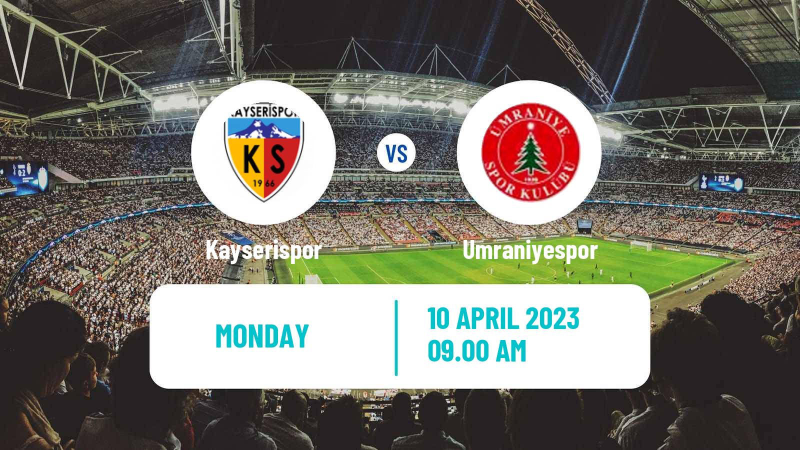 Soccer Turkish Super League Kayserispor - Umraniyespor