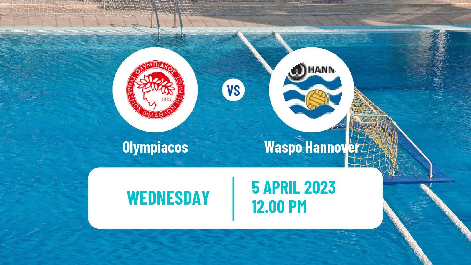 Water polo Champions League Water Polo Olympiacos - Waspo Hannover