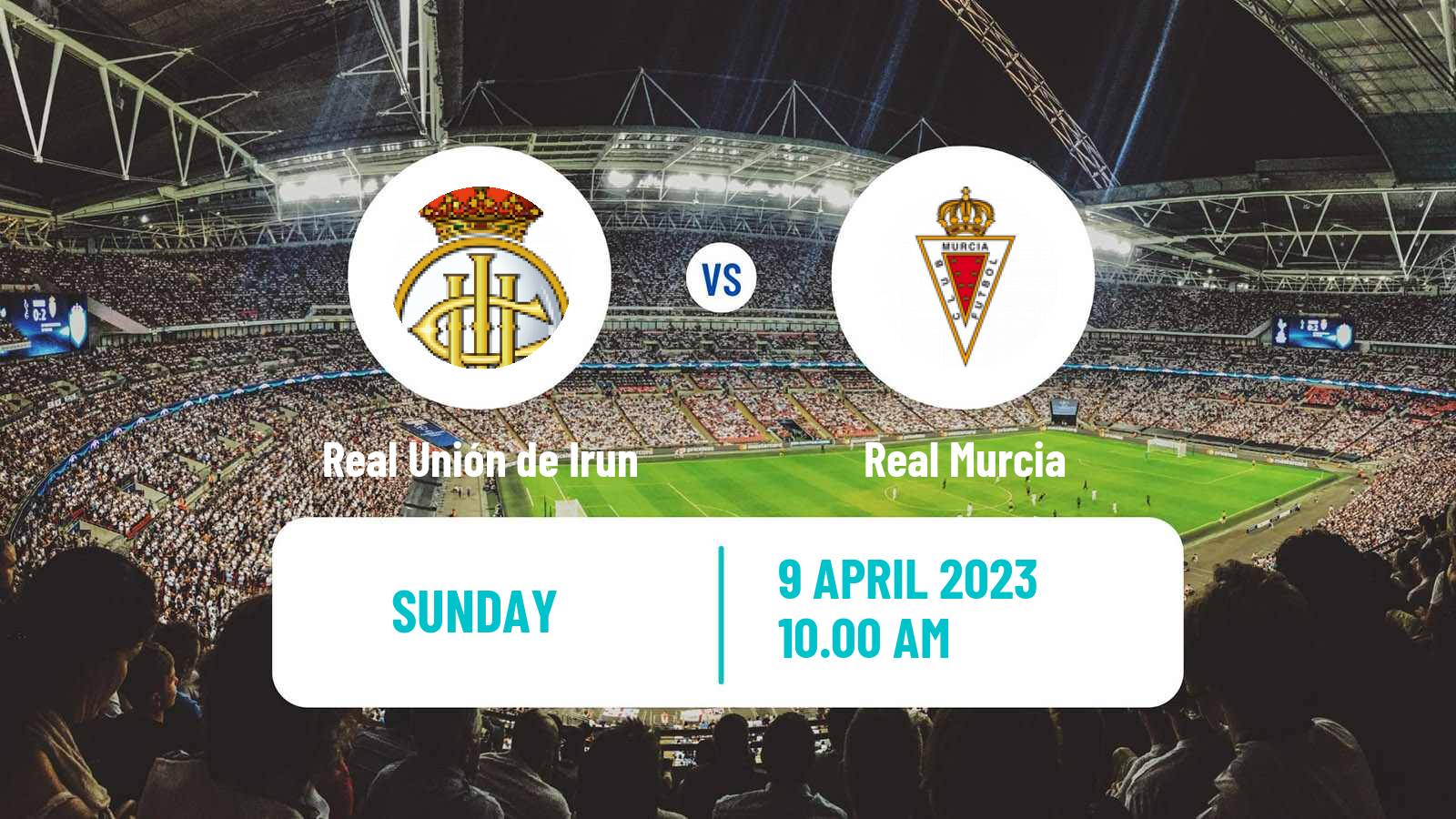 Soccer Spanish Primera RFEF Group 2 Real Unión de Irun - Real Murcia