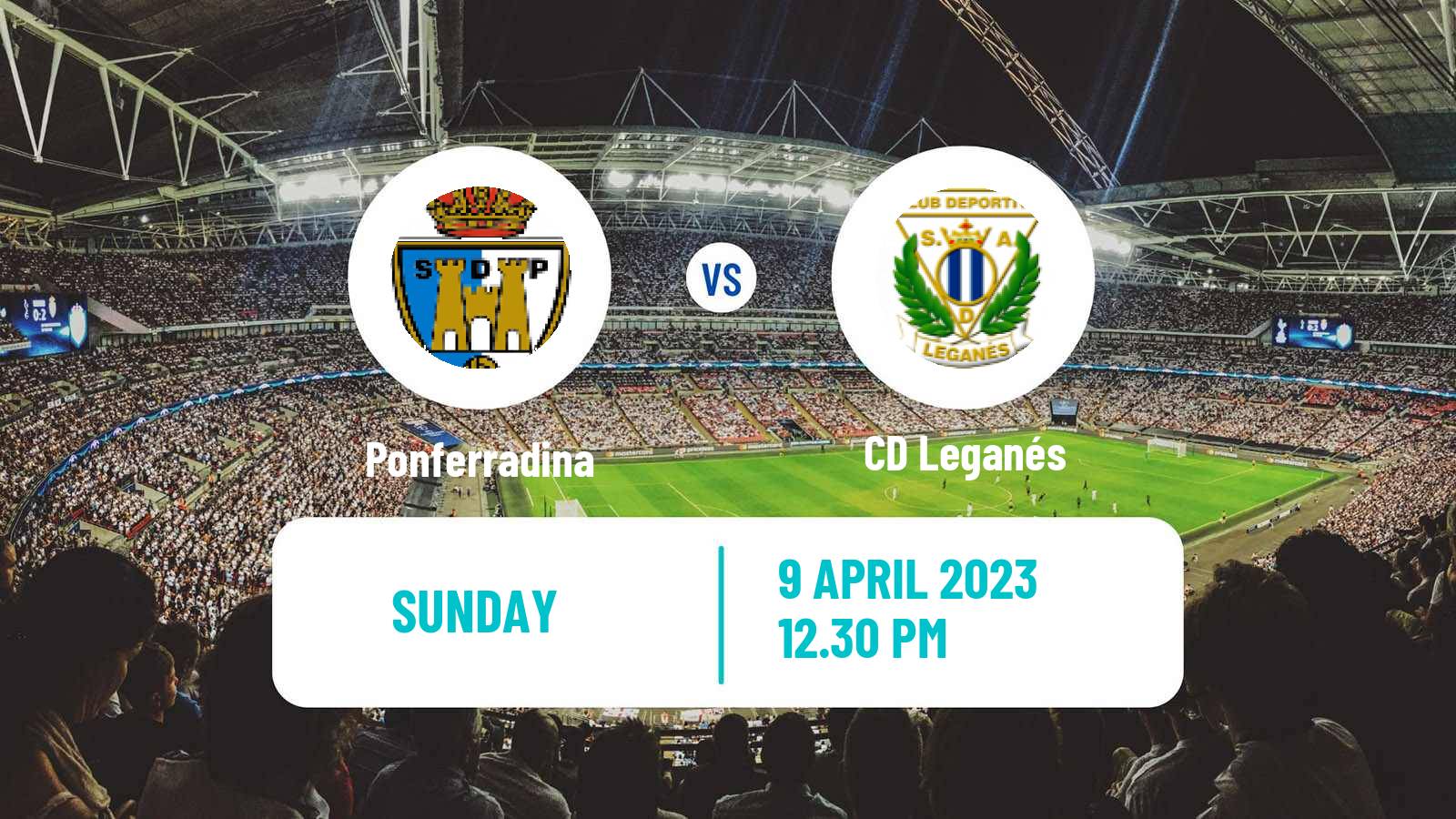 Soccer Spanish LaLiga2 Ponferradina - Leganés