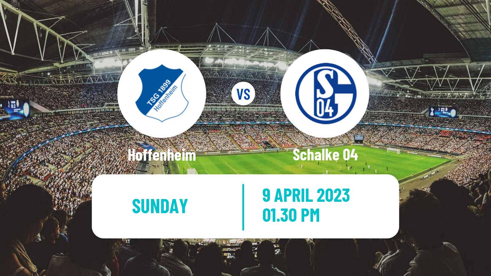Soccer German Bundesliga Hoffenheim - Schalke 04